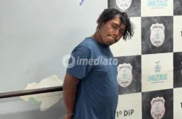 Homem é preso após agredir e morder os seios de atendente em conveniência no Parque das Laranjeiras, em Manaus