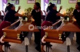 VÍDEO: Funeral termina em pancadaria entre esposa e suposta amante após descoberta de traição envolvendo o falecido