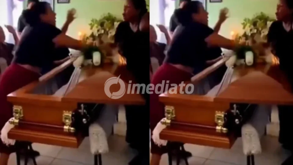 VÍDEO: Funeral termina em pancadaria entre esposa e suposta amante após descoberta de traição envolvendo o falecido