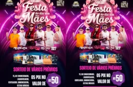 Evento do Dia das Mães no bairro Jorge Teixeira terá 12 horas de festa, shows e prêmios gratuitos