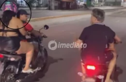 VÍDEO: Casal é cercado e confrontado por motoqueiros durante ‘rolezinho’ em avenida na zona leste de Manaus