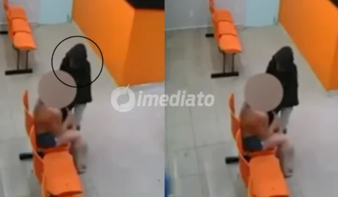 VÍDEO: Tentativa de assalto em clínica odontológica termina frustrada após reação de mulher