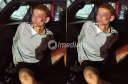 VÍDEO: Adolescente que assaltou taxista é apreendido após se esconder no forro de casa