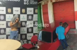 Homem é preso em flagrante pela Guarda Municipal após tentar furtar o mesmo carro pela segunda vez em Manaus