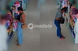 VÍDEO: Mulheres são procuradas pela polícia após furtarem mais de R$ 1 mil em produtos capilares em farmácia no bairro Coroado