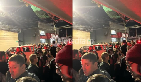 VÍDEO: Alunos são barrados por inadimplência e impedidos de entrar em faculdade para assistir aula em Manaus