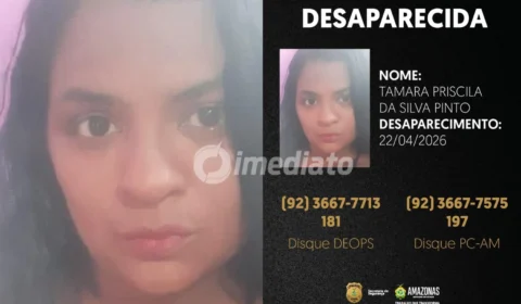 Polícia divulga imagem de mulher que desapareceu no bairro Dom Pedro e pede ajuda da população