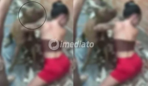 CHOCANTE: Vídeo mostra mãe incentivando ataque brutal de pitbull contra a própria filha