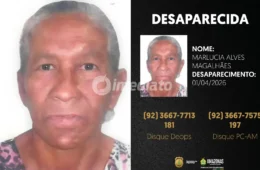 Polícia Civil divulga imagem de mulher que desapareceu após sair de casa no bairro Colônia Terra Nova