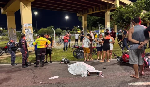 Fotos: motociclista morre em acidente com ônibus da linha 340 após sair de aniversário do pai