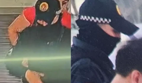 Imagens mostram suspeito de assalto a joalheria em shopping de Belém fugindo em garupa de motocicleta