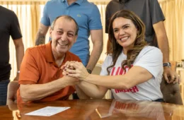 Alessandra Campelo é confirmada como vice na chapa de Omar Aziz para o governo do Amazonas