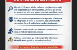 Escola divulga nota após denúncia de maus-tratos contra criança autista em Manaus