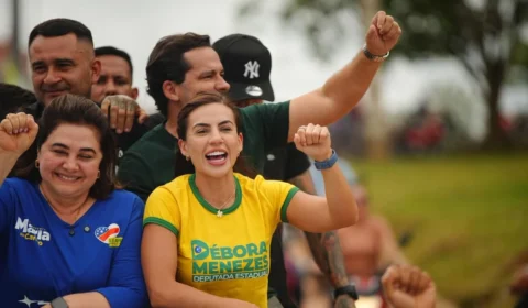 Débora Menezes percorre municípios do interior do Amazonas ao lado de comitiva do PL no Purus e Juruá