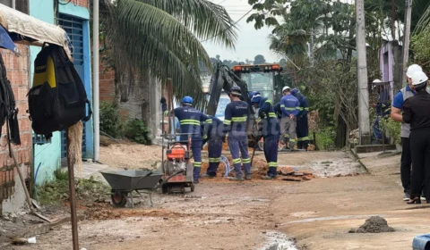 Comunidade Lago Azul recebe obras de abastecimento de água que mudará a vida dos moradores: “Vai ter água nas torneiras, no chuveiro”