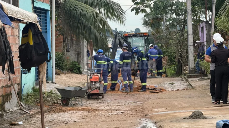Comunidade Lago Azul recebe obras de abastecimento de água que mudará a vida dos moradores: “Vai ter água nas torneiras, no chuveiro”