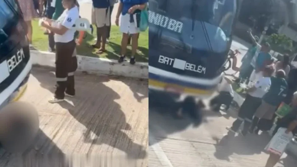 Homem é atropelado por ônibus do BRT na avenida Almirante Barroso, em Belém