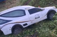 Carro funerário cai de ponte durante traslado no nordeste do Pará