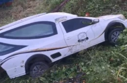 Carro funerário cai de ponte durante traslado no nordeste do Pará