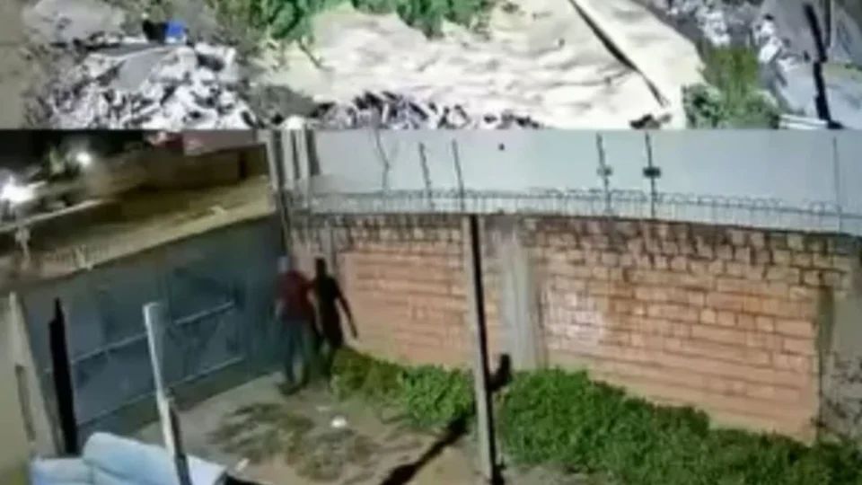 VEJA VÍDEO: ladrão entra em casa, mas foge após ser flagrado e ameaçado por câmera