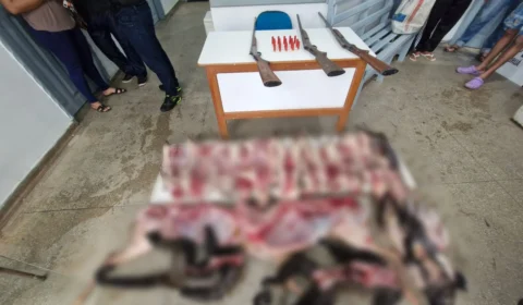 Seis homens são presos por caça ilegal e porte de arma na zona rural de Juruá, no Amazonas