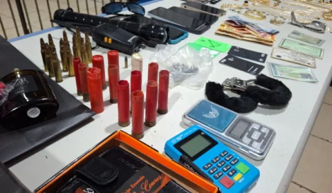 Polícia apreende materiais suspeitos após furto em loja de joias e unidade da Claro em Porto Velho