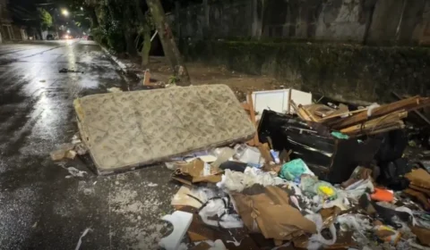 Moradores denunciam risco de queda de poste e acúmulo de lixo no Guamá, em Belém