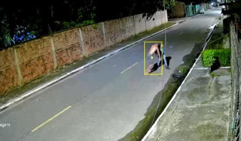 Câmeras registram momento em que morador reage a tentativa de assalto em Outeiro, no Pará