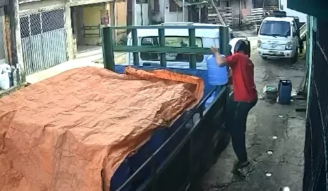 Funcionário é suspeito de furtar gás, água e moto de empresa onde trabalhava, em Belém