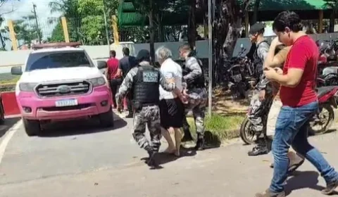 Homem é preso após suspeita de tentativa de feminicídio e confusão armada em hospital, no Pará