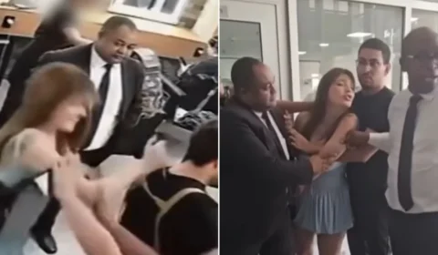 VÍDEO: Cliente é presa após esfaquear cabeleireiro em salão de beleza ao ficar insatisfeita com corte de cabelo
