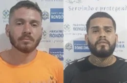 Foragido é preso com comparsa durante “delivery do tráfico” em Porto Velho