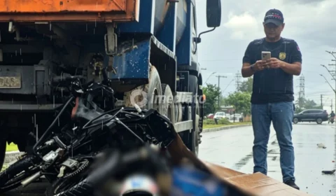 Motociclista morre após colidir na traseira de caçamba de lixo no Distrito Industrial de Manaus