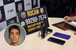 Homem com tornozeleira é preso minutos após assaltar trabalhadores na Praça 14