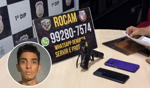 Homem com tornozeleira é preso minutos após assaltar trabalhadores na Praça 14