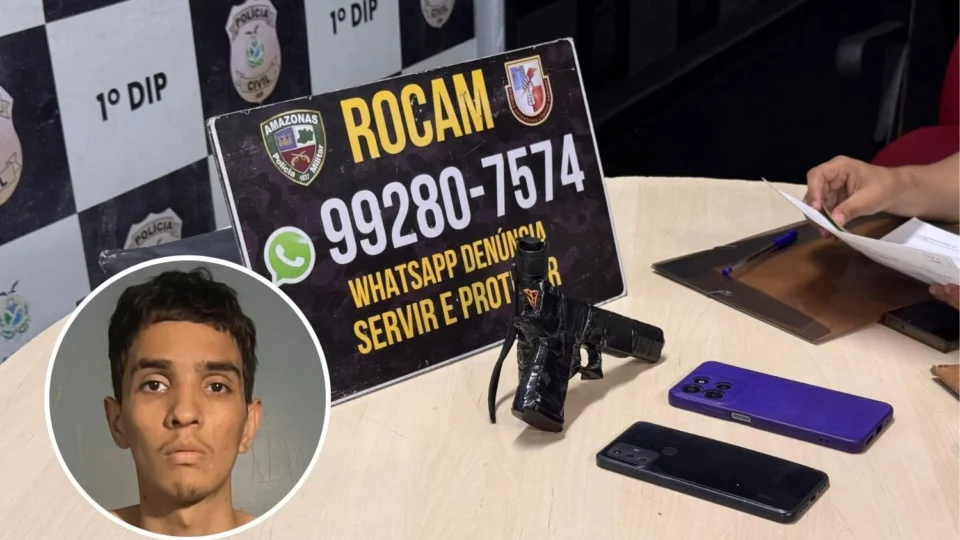 Homem com tornozeleira é preso minutos após assaltar trabalhadores na Praça 14