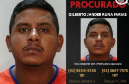 Homem suspeito de matar jovem com chave de fenda é caçado pela polícia em Manaus