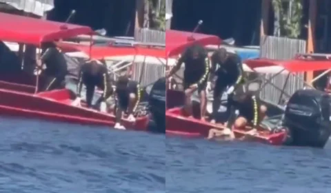 Veja vídeo: Homem morre afogado em rio de Iranduba e corpo é encontrado com marcas de ataques de piranhas
