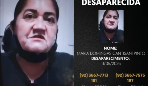 Idosa de 72 anos desaparece após sair de casa no bairro Colônia Santo Antônio