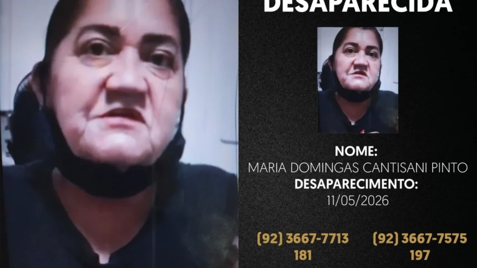 Idosa de 72 anos desaparece após sair de casa no bairro Colônia Santo Antônio