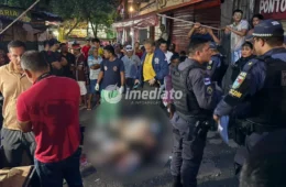 Homem é morto com cerca de 15 tiros na cabeça ao tentar fugir de criminoso no bairro Compensa, em Manaus