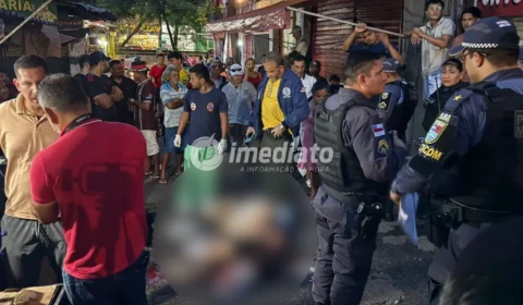 Homem é morto com cerca de 15 tiros na cabeça ao tentar fugir de criminoso no bairro Compensa, em Manaus