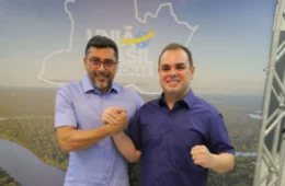 Wilson Lima parabeniza Roberto Cidade pela vitória após escolha unânime para comandar o Amazonas