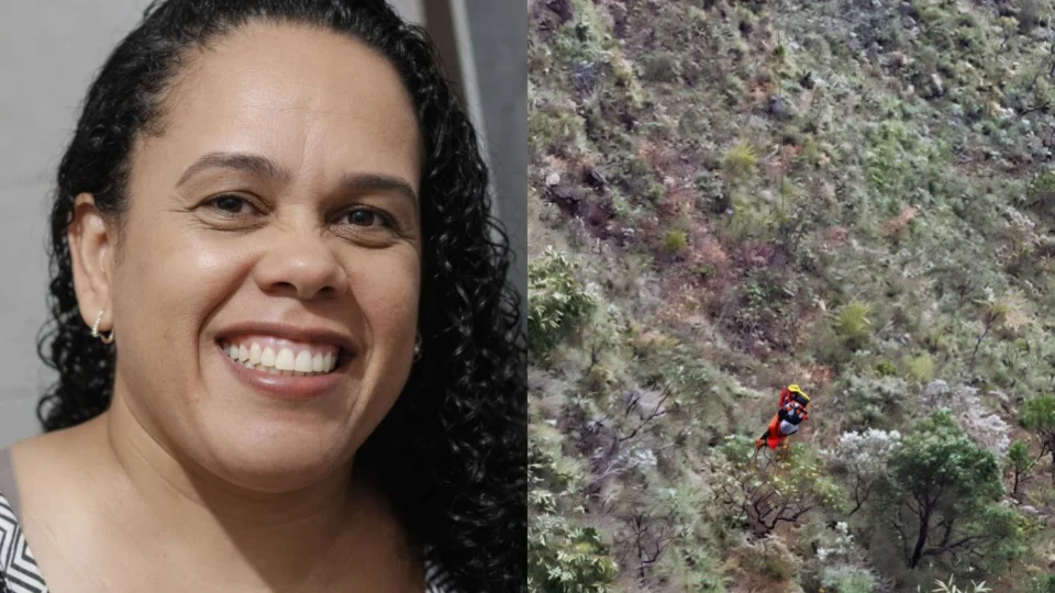 Vídeo: Mulher sequestrada e arremessada de penhasco pelo ex é resgatada com vida na Grande BH