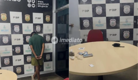 Jovem é preso pela quarta vez com drogas em beco no bairro Petrópolis
