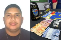Homem é preso com drogas escondidas em contador de energia no bairro Alvorada I, em Manaus