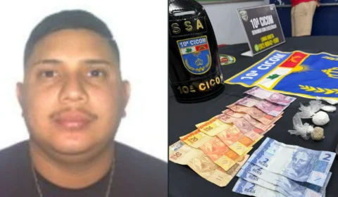Homem é preso com drogas escondidas em contador de energia no bairro Alvorada I, em Manaus