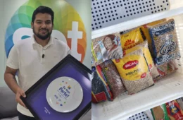 Tecnogame arrecada mais de 150 toneladas de alimentos e recebe prêmio nacional pelo segundo ano consecutivo
