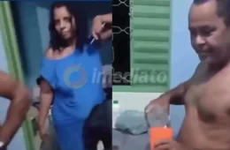 Veja o vídeo: Mulher chega mais cedo do trabalho, flagra marido ‘em cima’ de ‘beldade’ e caso viraliza na Bahia