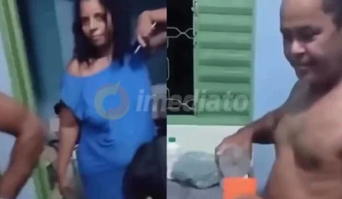 Veja o vídeo: Mulher chega mais cedo do trabalho, flagra marido ‘em cima’ de ‘beldade’ e caso viraliza na Bahia